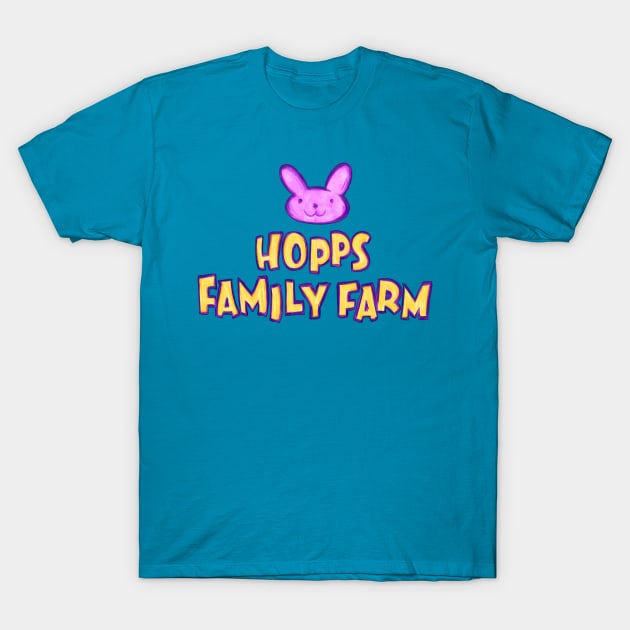 Hopps Family Farm T-Shirt by Ellador